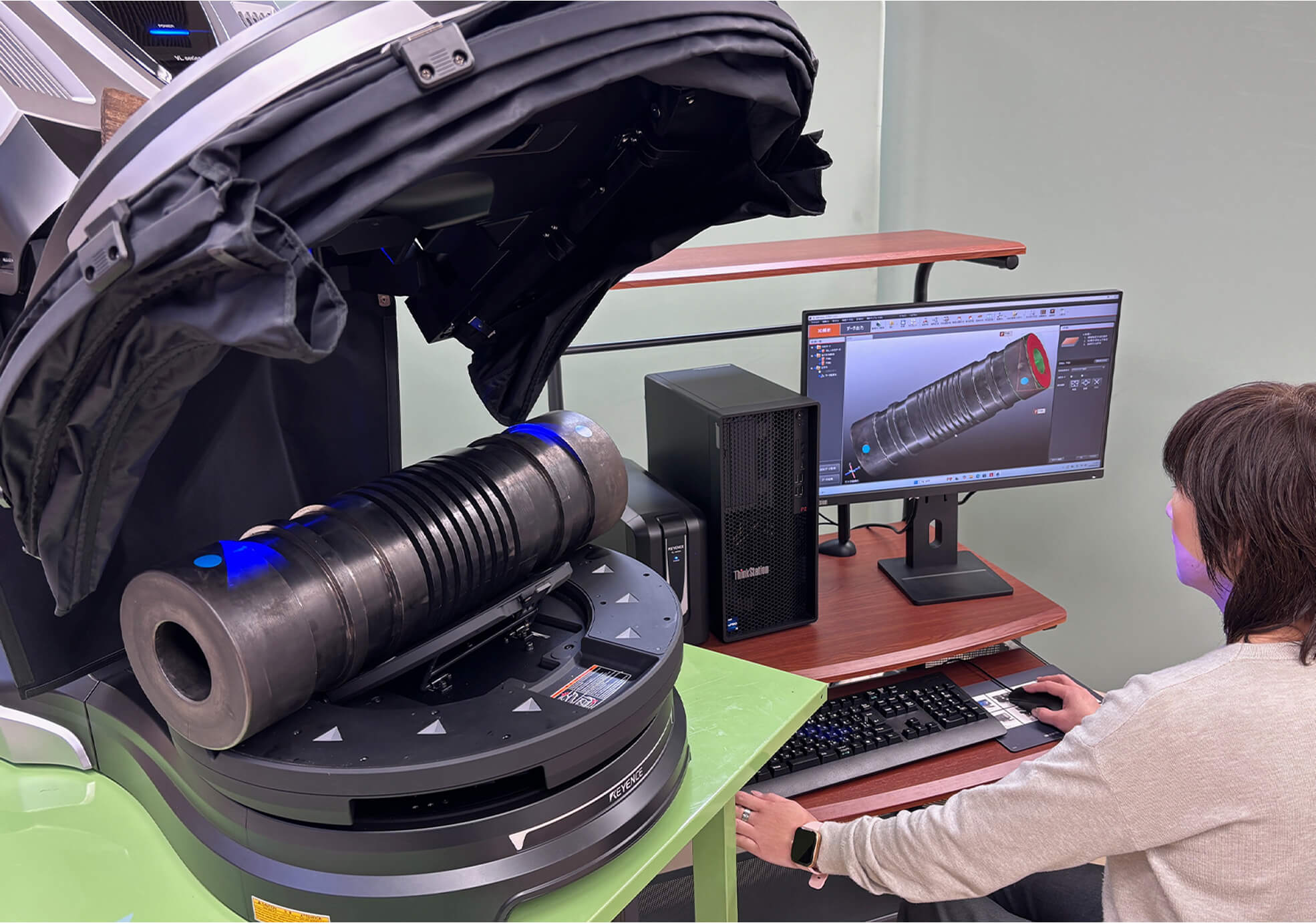 3D計測・測定の様子